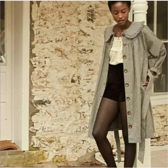 NWT Doen Grove Jacket Montreal Plaid - Picture 2 of 6